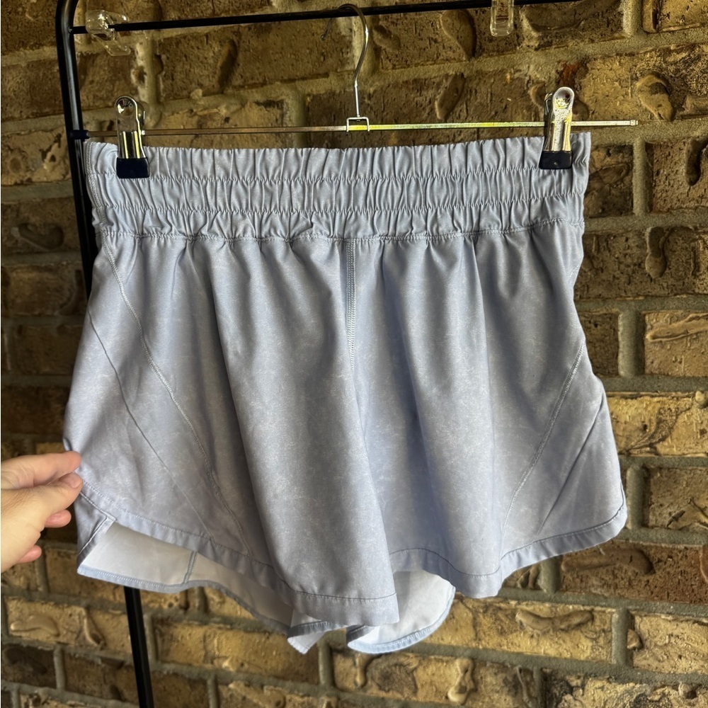 Lululemon Athletica Light Blue Women's Athletic Shorts Size 8